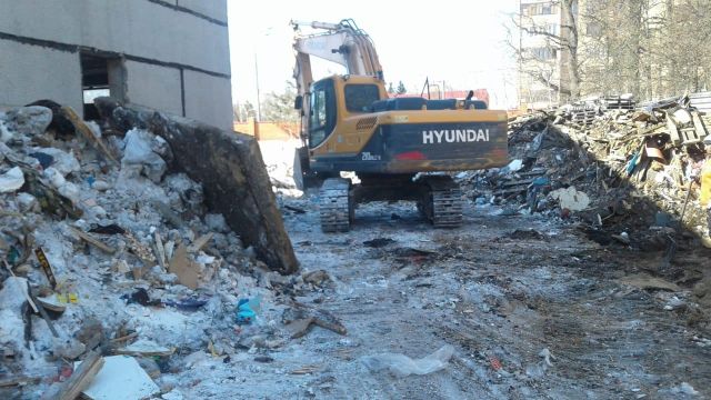Демонтаж склада 36 000 м² с элеваторным узлом